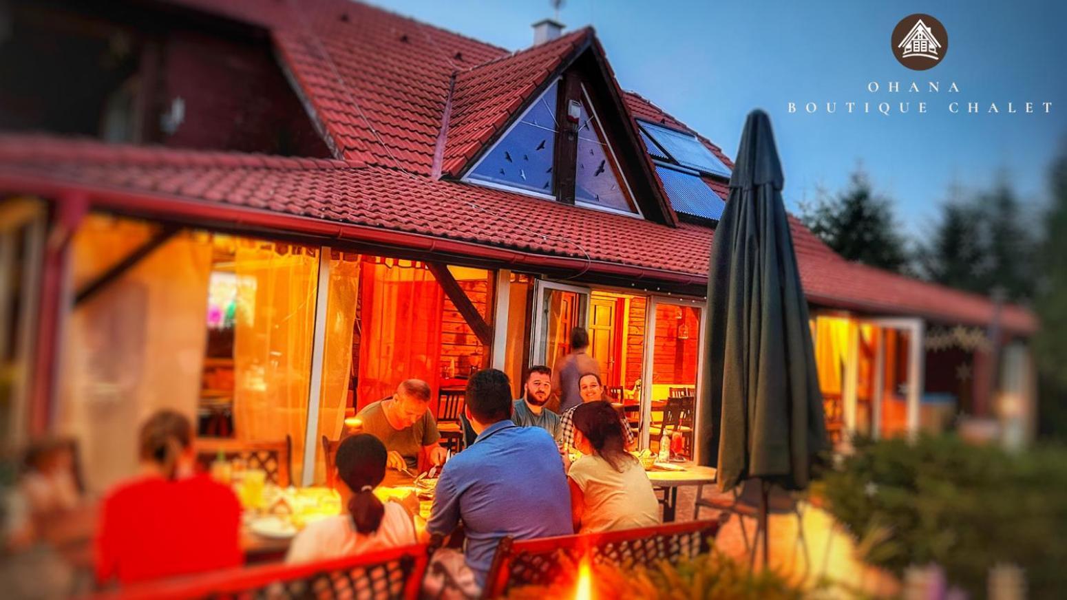Pensiunea Ohana Vistea de Sus Bagian luar foto