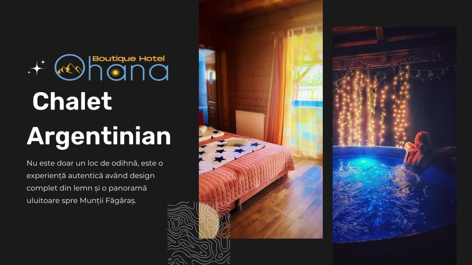 Pensiunea Ohana Vistea de Sus Bagian luar foto