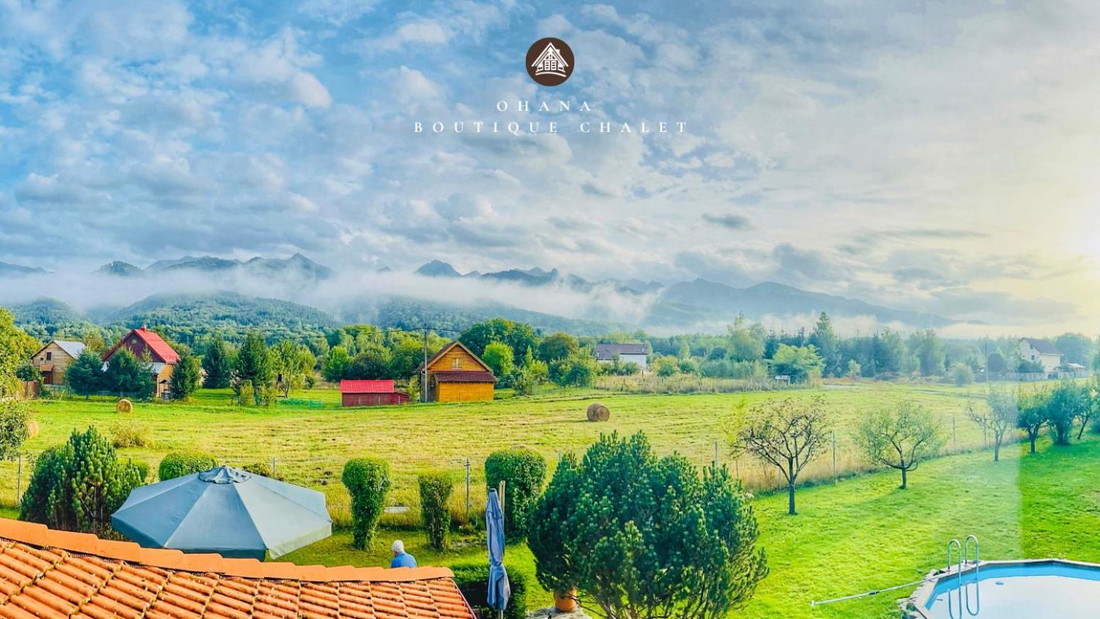 Pensiunea Ohana Vistea de Sus Bagian luar foto